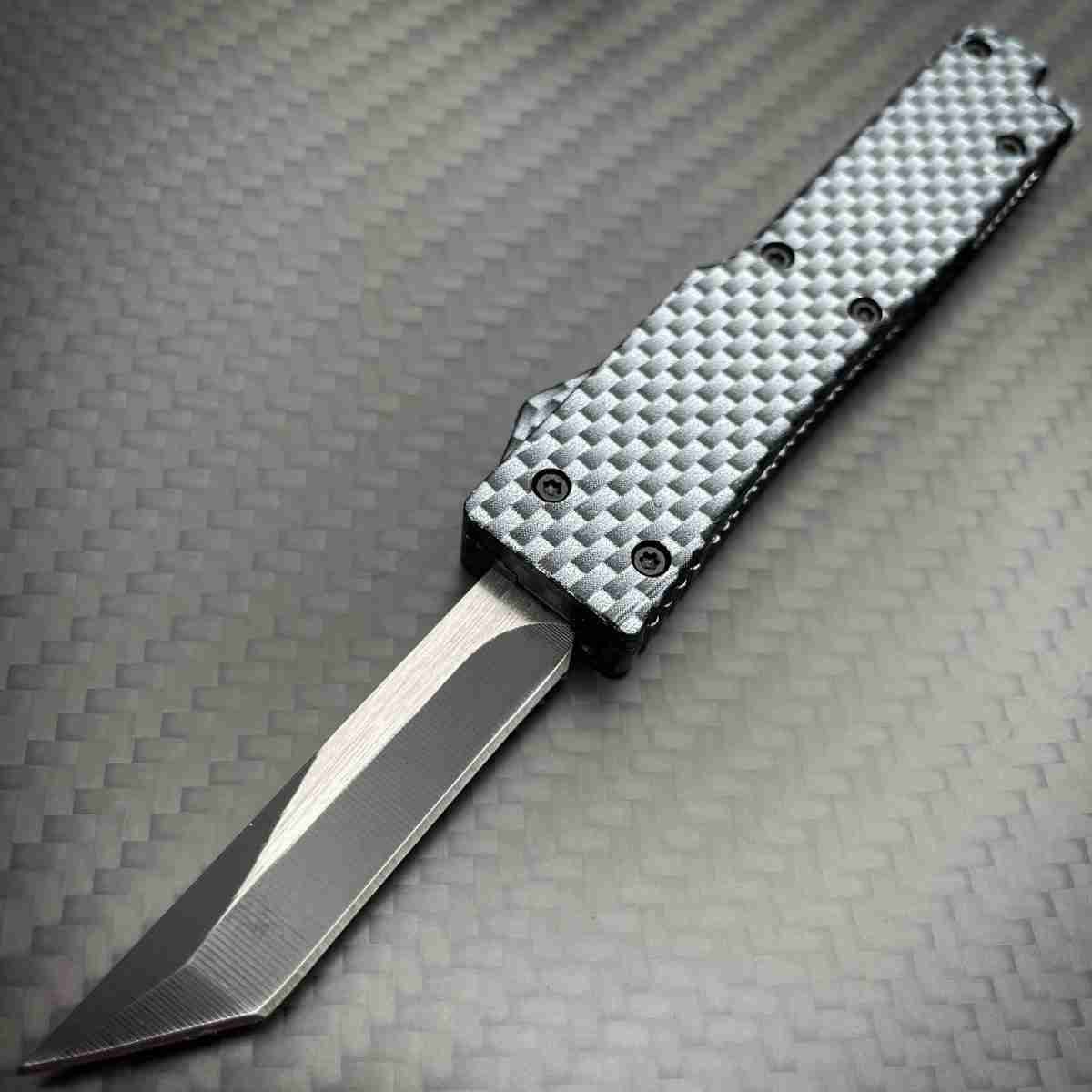 mini otf double action knife