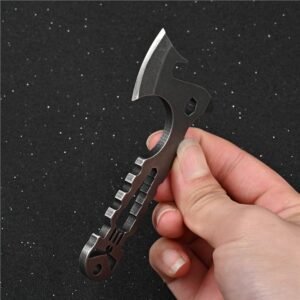 Mini Axe Fixed Blade Utility Key Knifes Camping Outdoor Self Defense EDC Tool Kawaii Neck Knife Multi Functional Knives